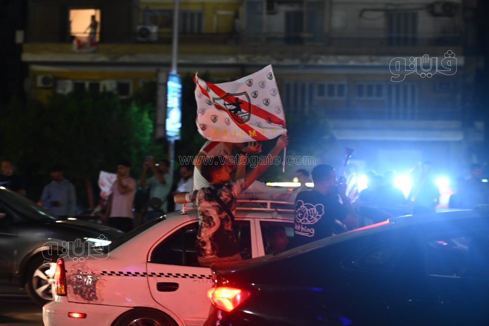  استمرار احتفالات الزملكاوية بكأس السوبر الافريقي (12)