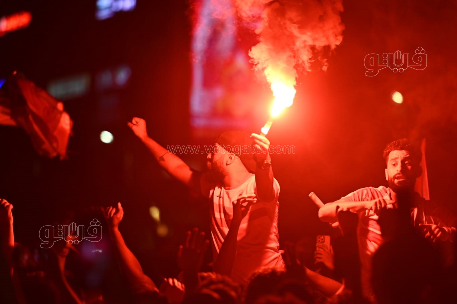  استمرار احتفالات الزملكاوية بكأس السوبر الافريقي (16)