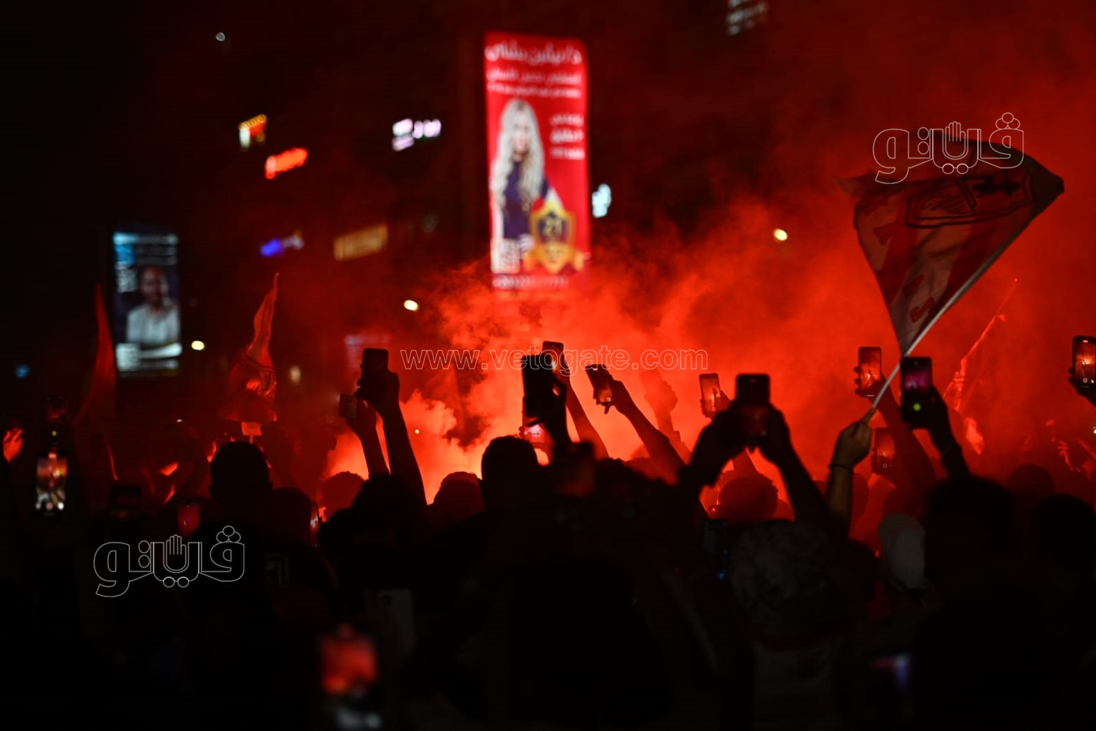  استمرار احتفالات الزملكاوية بكأس السوبر الافريقي (17)