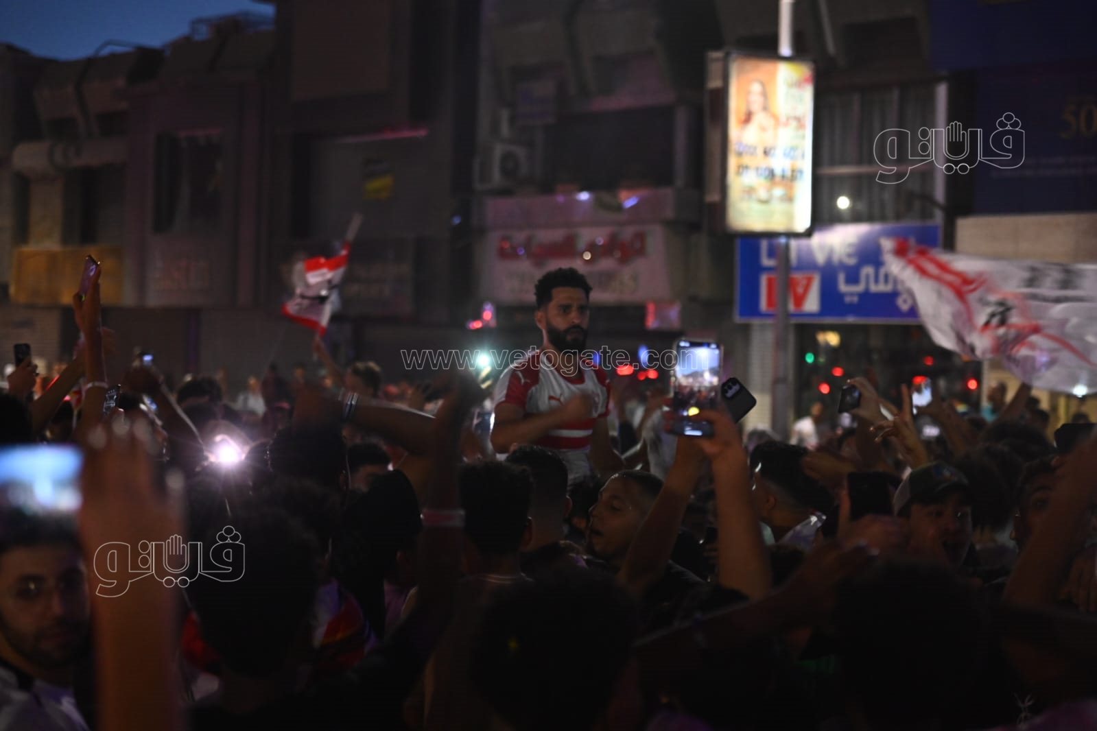  استمرار احتفالات الزملكاوية بكأس السوبر الافريقي (31)