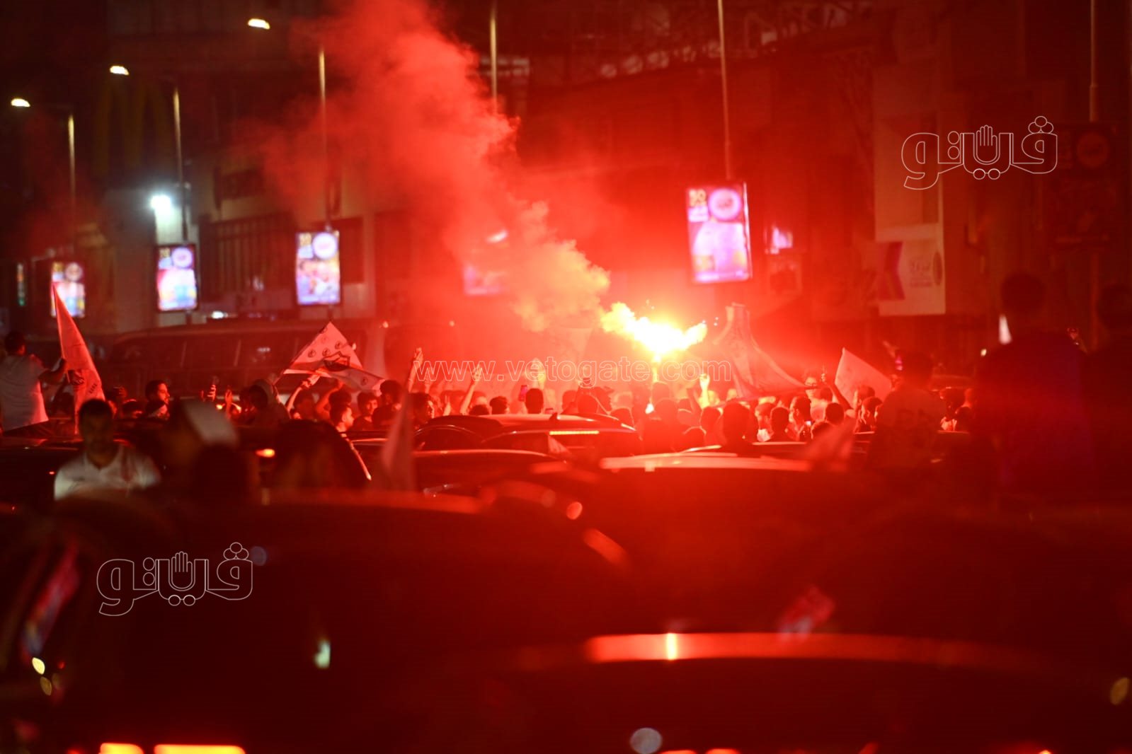  استمرار احتفالات الزملكاوية بكأس السوبر الافريقي (33)