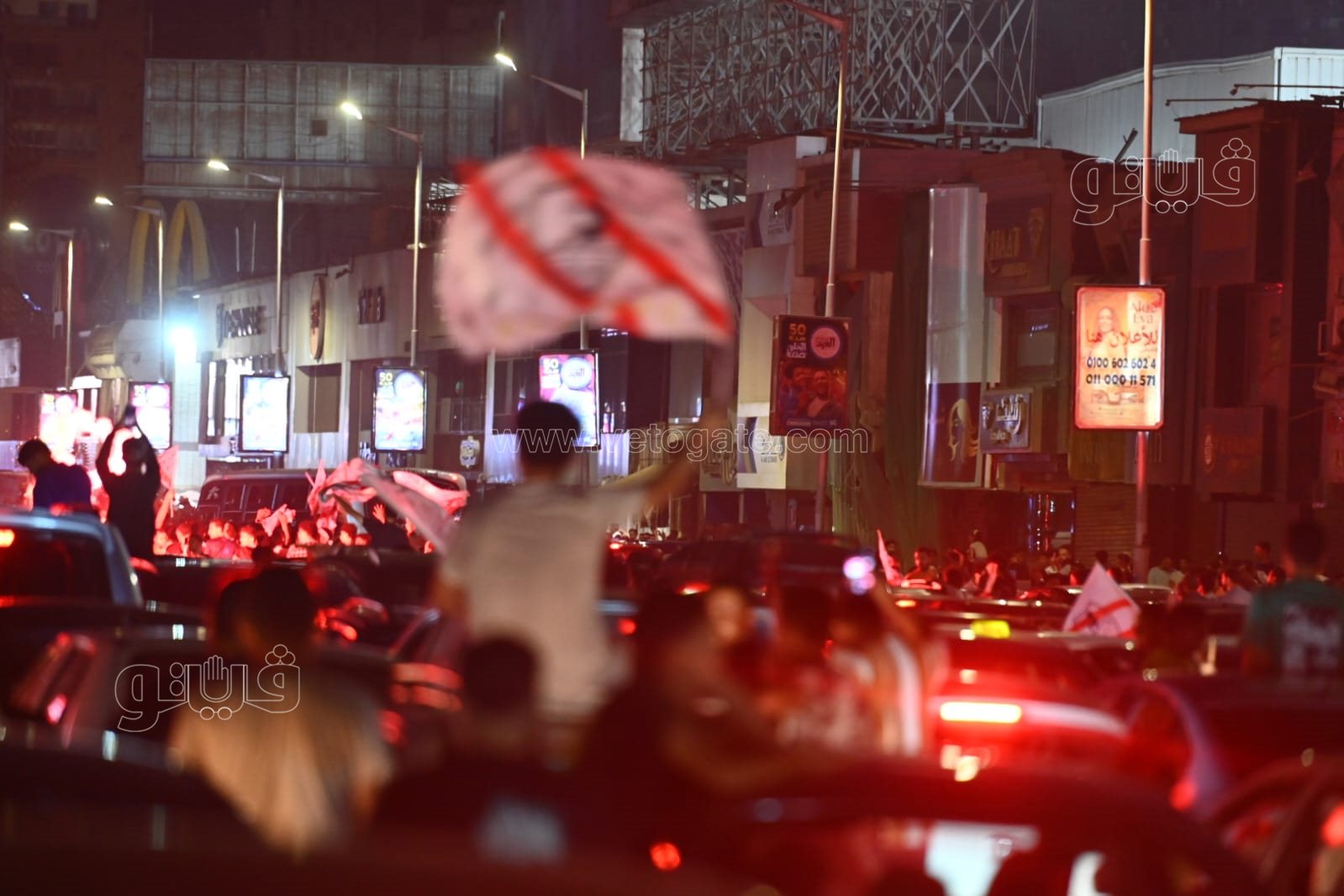  استمرار احتفالات الزملكاوية بكأس السوبر الافريقي (35)