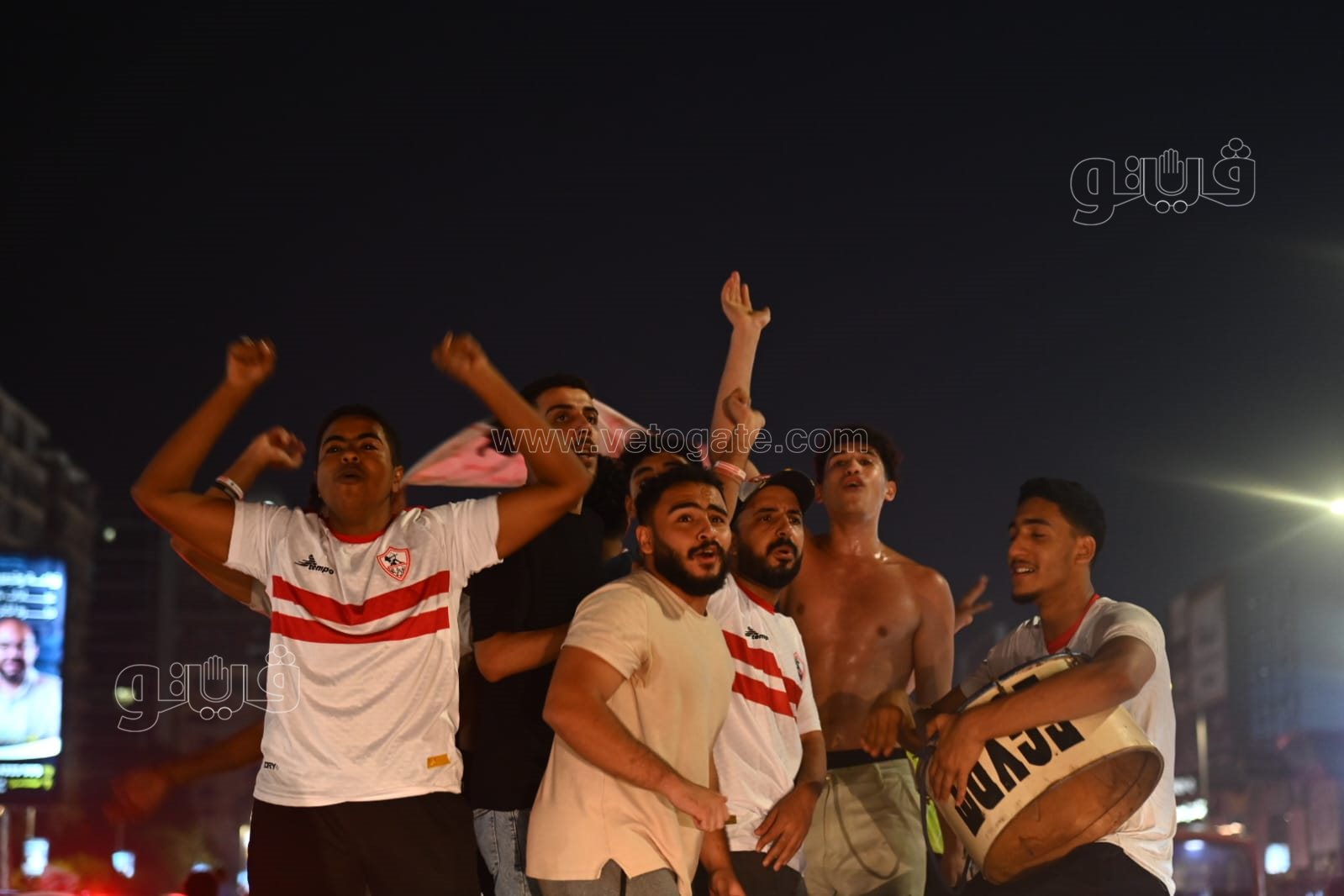  استمرار احتفالات الزملكاوية بكأس السوبر الافريقي (39)