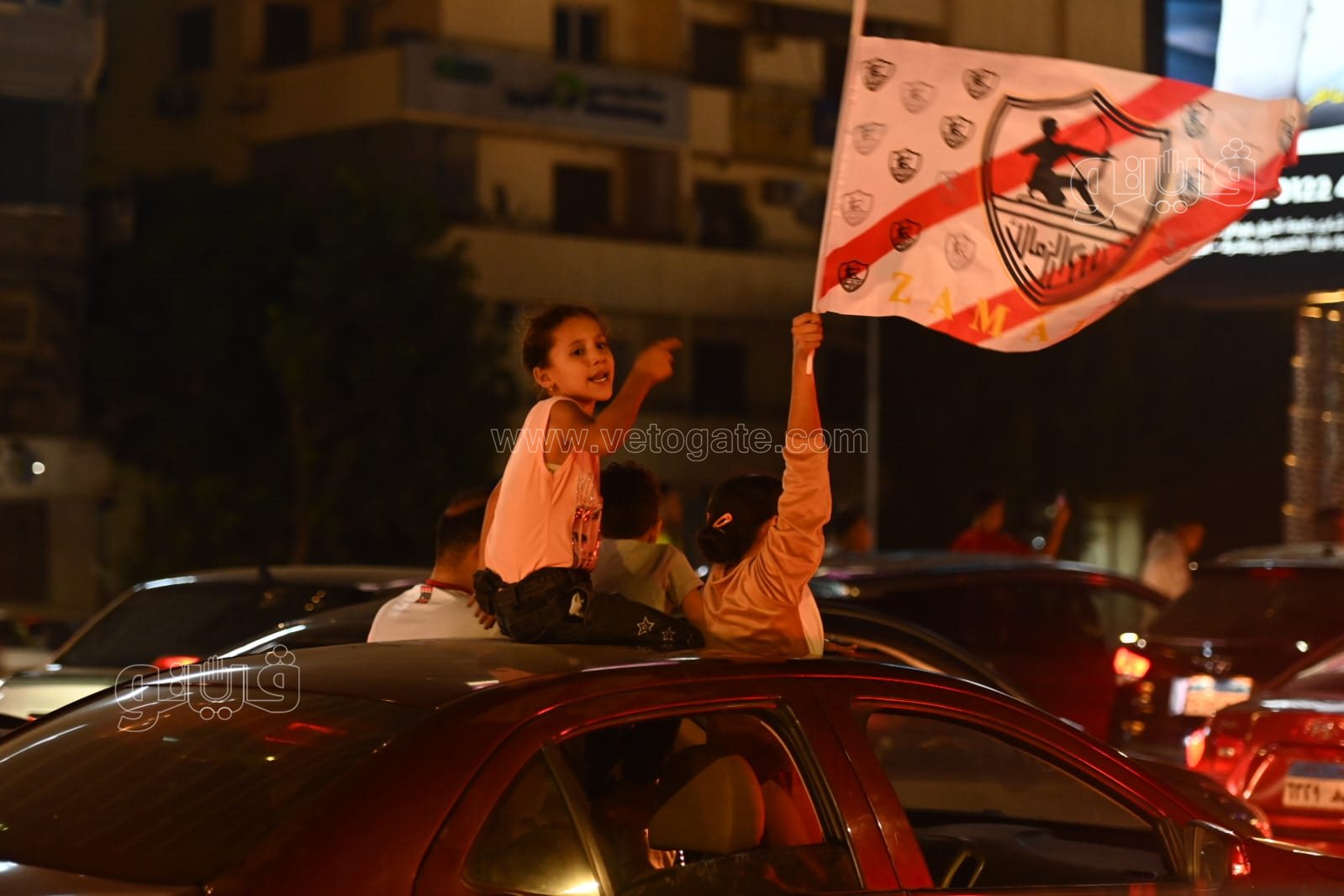  استمرار احتفالات الزملكاوية بكأس السوبر الافريقي (41)