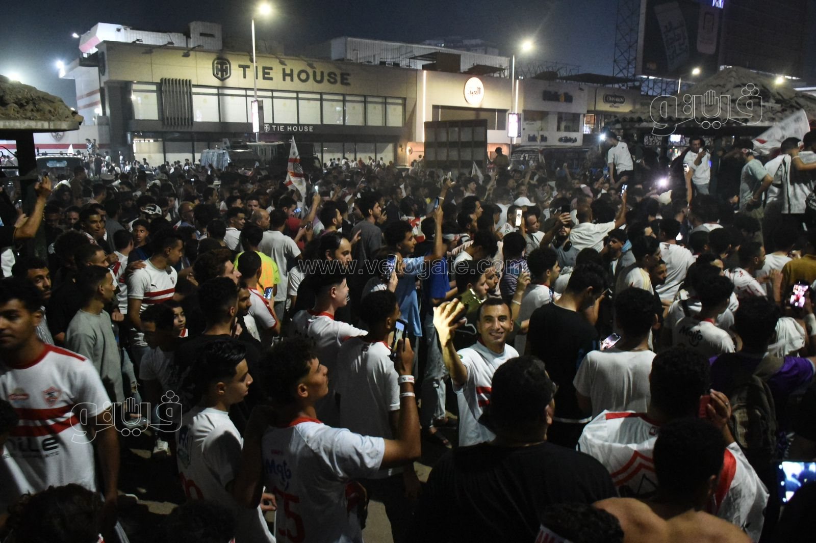  استمرار احتفالات الزملكاوية بكأس السوبر الافريقي (48)