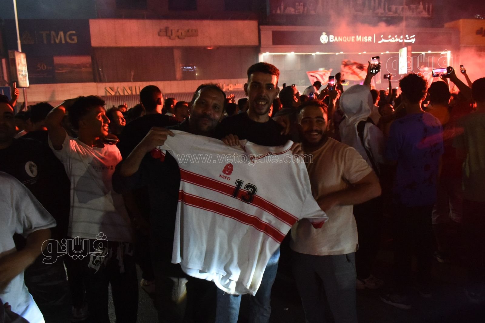  استمرار احتفالات الزملكاوية بكأس السوبر الافريقي (50)