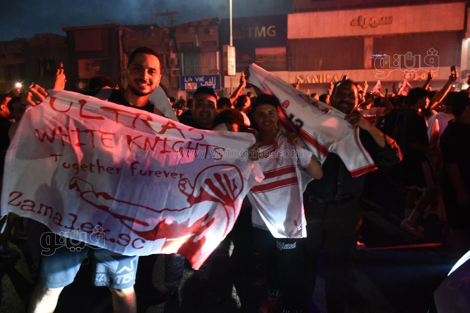  استمرار احتفالات الزملكاوية بكأس السوبر الافريقي (51)