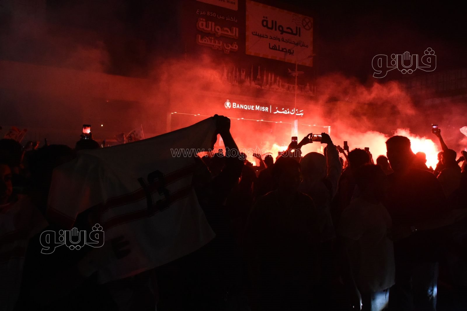  استمرار احتفالات الزملكاوية بكأس السوبر الافريقي (52)