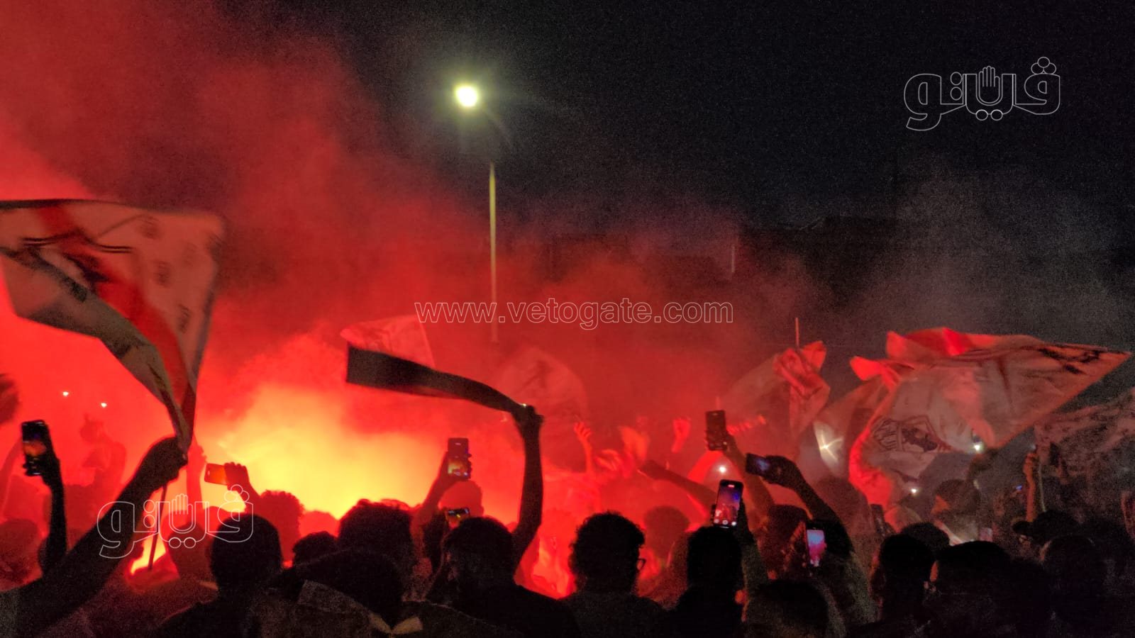 احتفالات جماهير الزمالك بالسوبر الإفريقي (13)
