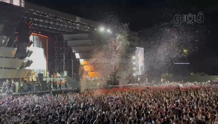 حفل تامر حسني بالإسكندرية (2)