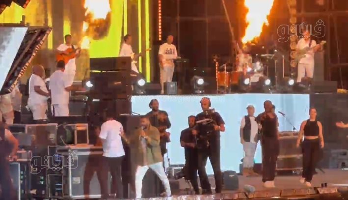 حفل تامر حسني بالإسكندرية (3)