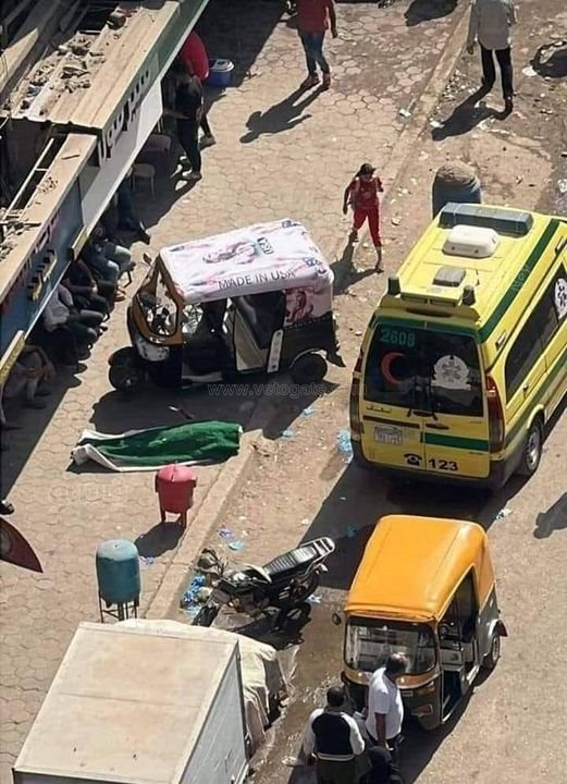 مقتل سائق توك توك