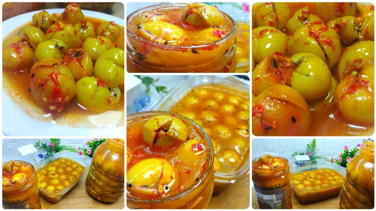 طريقة عمل الليمون المخلل