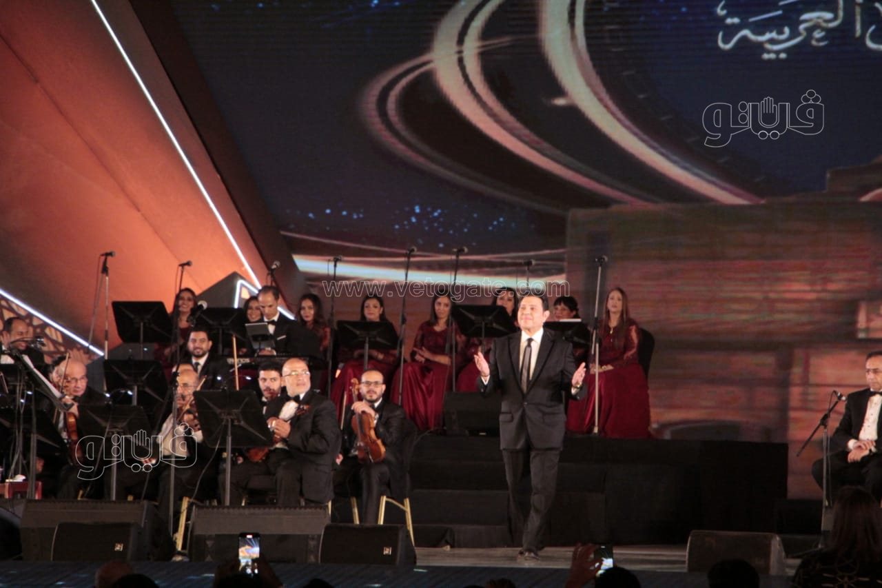 هاني شاكر يتألق في رحاب مملكة الطرب بمهرجان الموسيقى العربية  (4)