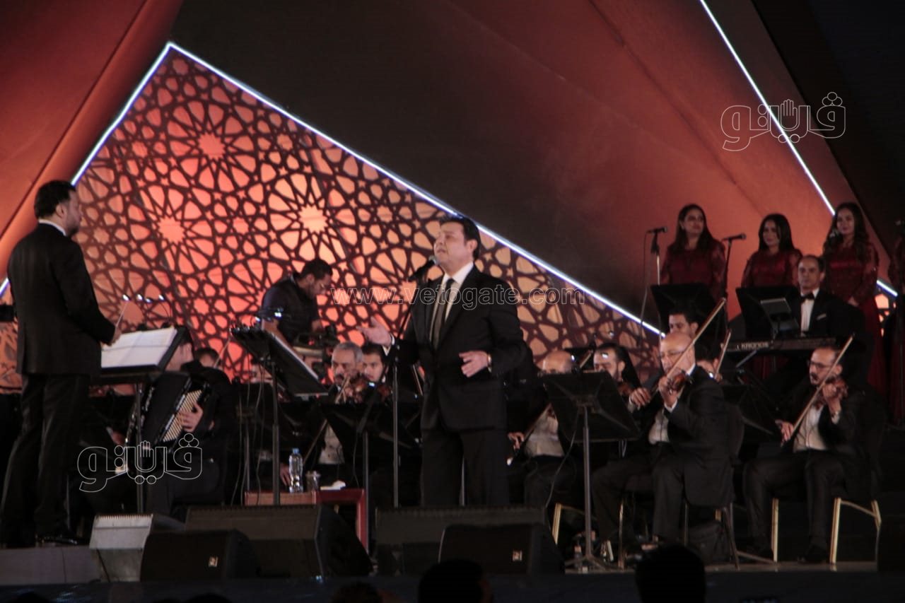 هاني شاكر يتألق في رحاب مملكة الطرب بمهرجان الموسيقى العربية  (8)