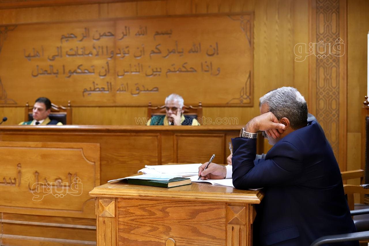 بدء جلسة محاكمة محمود عزت بـ اقتحام الحدود الشرقية (6)