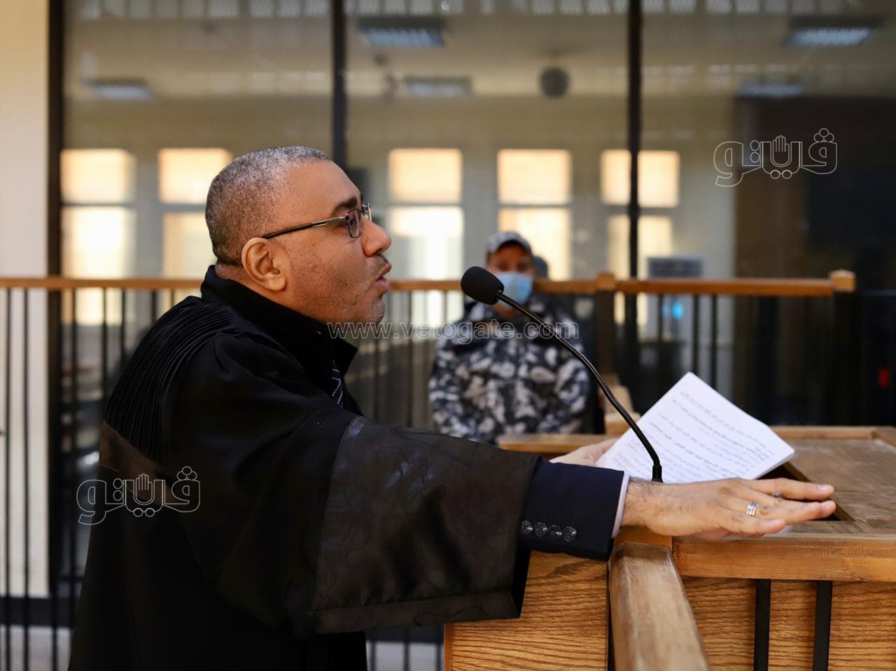 بدء جلسة محاكمة محمود عزت بـ اقتحام الحدود الشرقية (1)