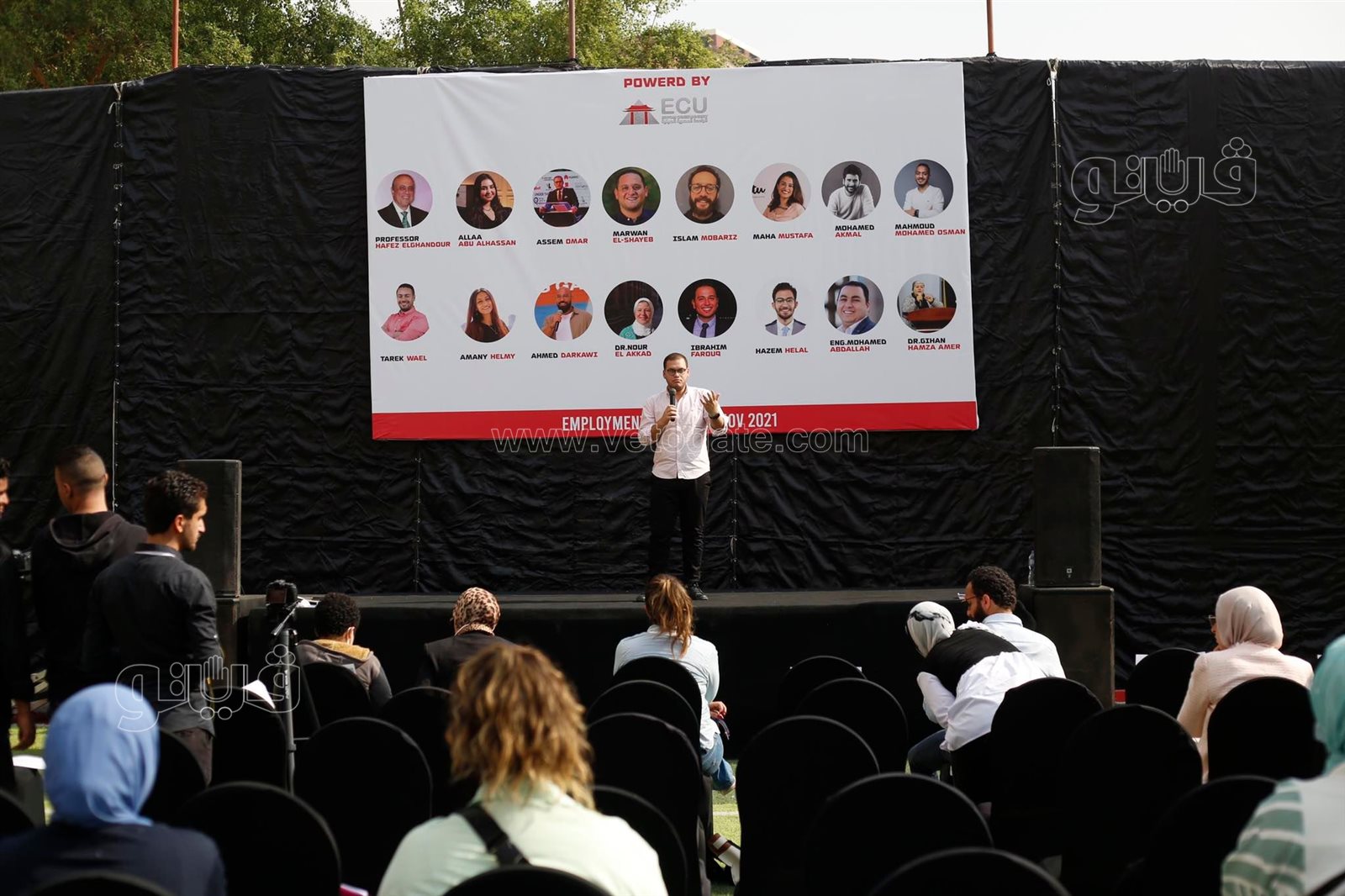 رئيس الجامعة الصينية يكشف عن أهمية الملتقى التوظيفي الأول وفعالياته (8)