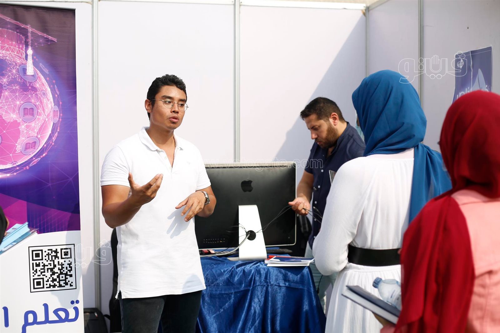 رئيس الجامعة الصينية يكشف عن أهمية الملتقى التوظيفي الأول وفعالياته (28)