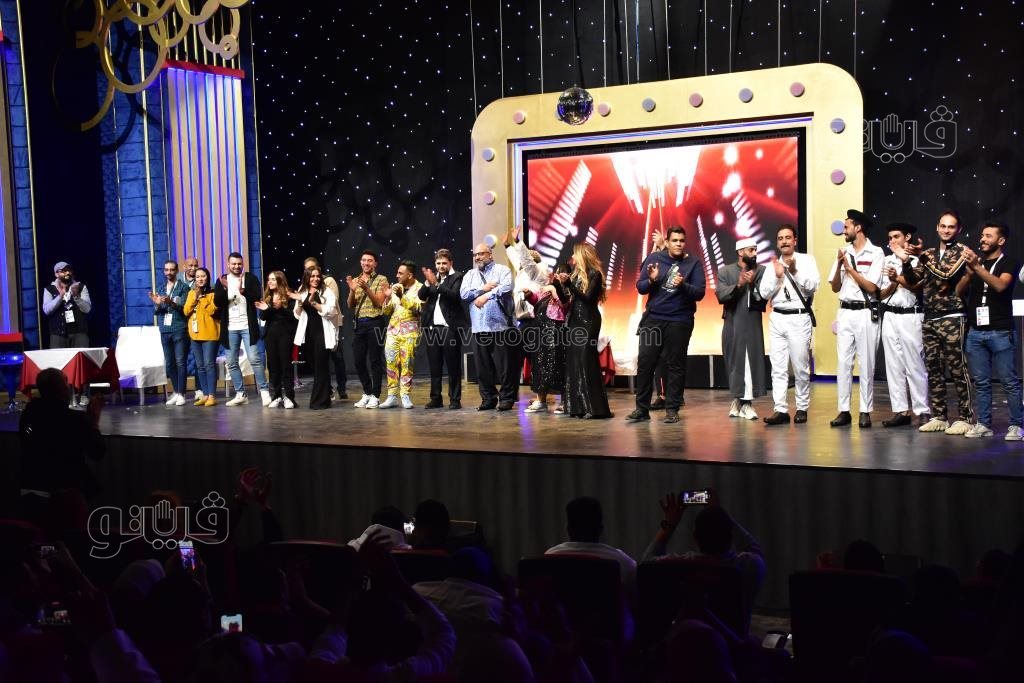 سفيرا مصر والمغرب يحضران عرض عائله تس لنجوم مسرح مصر بموسم الرياض (1)