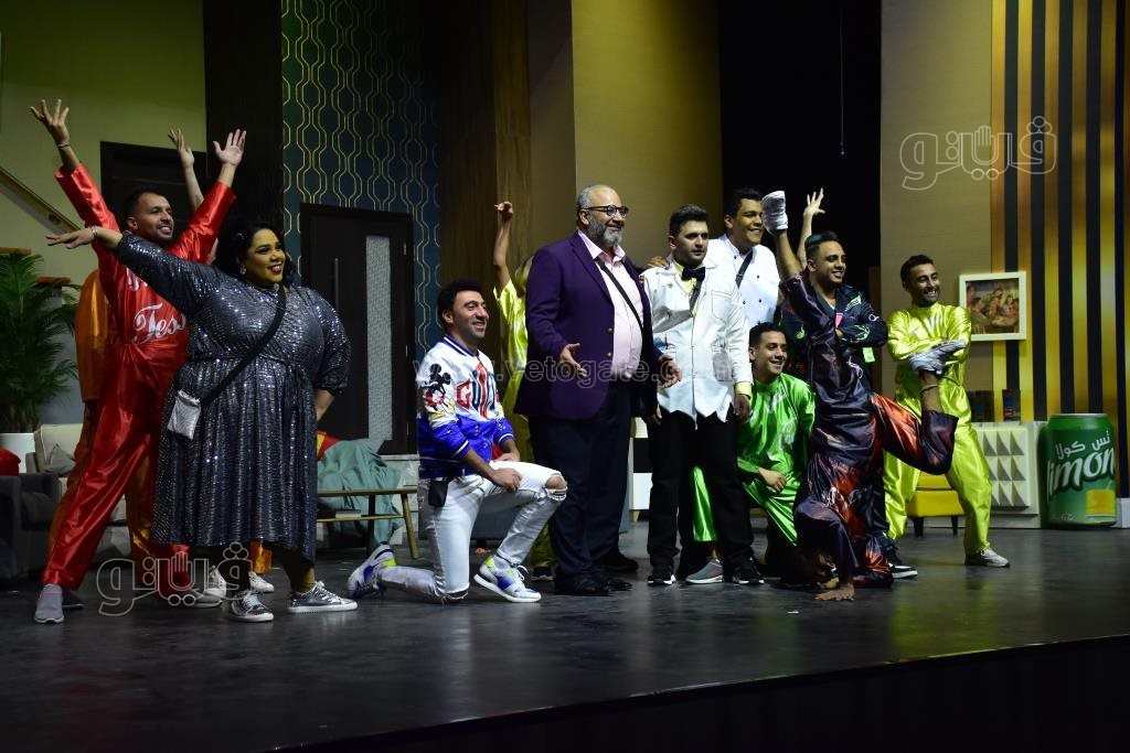 سفيرا مصر والمغرب يحضران عرض عائله تس لنجوم مسرح مصر بموسم الرياض (21)