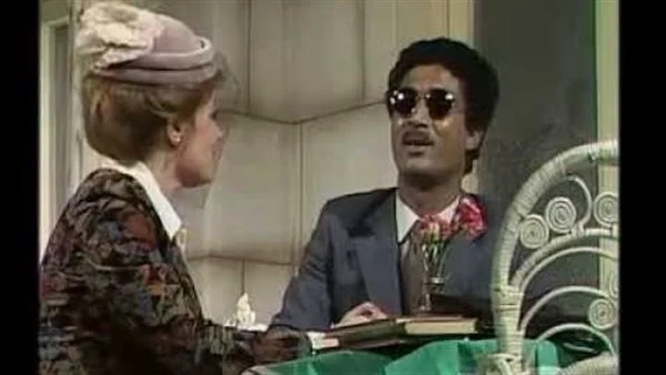 أحمد زكى وصفية العمرى فى مسلسل الايام