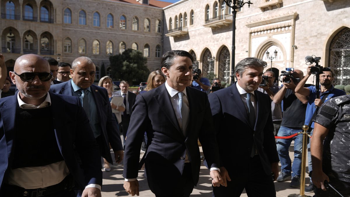 آموس هوكستين المبعوث الأمريكي الخاص إلى لبنان