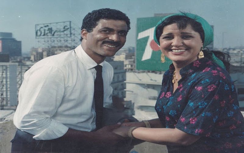 معالى زايد وأحمد زكى فى البيضة والحجر