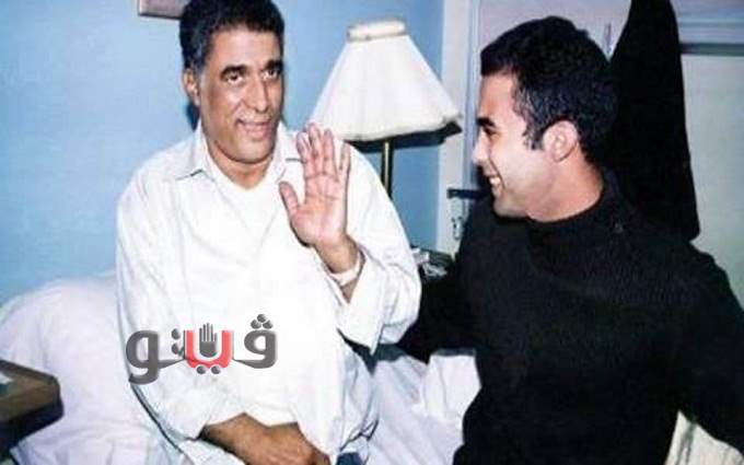 احمد زكى وابنه هيثم