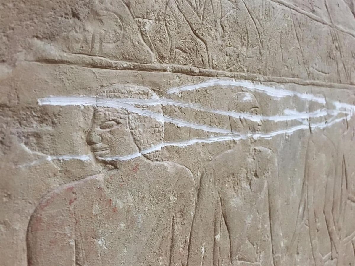 تشوية مقابؤ سقارة بسقارة