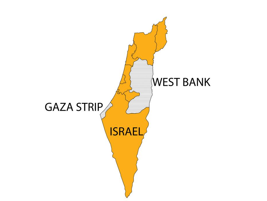 خريطة الضفة الغربية، فيتو