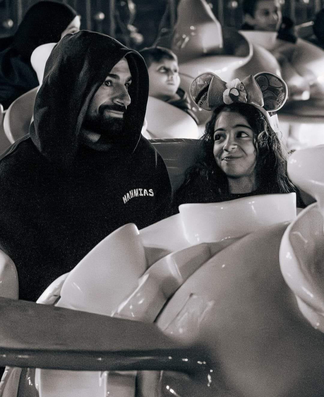 محمد صلاح وابنته مكه، فيتو