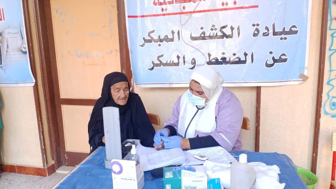 جانب من جولة وكيل وزارة الصحة،فيتو