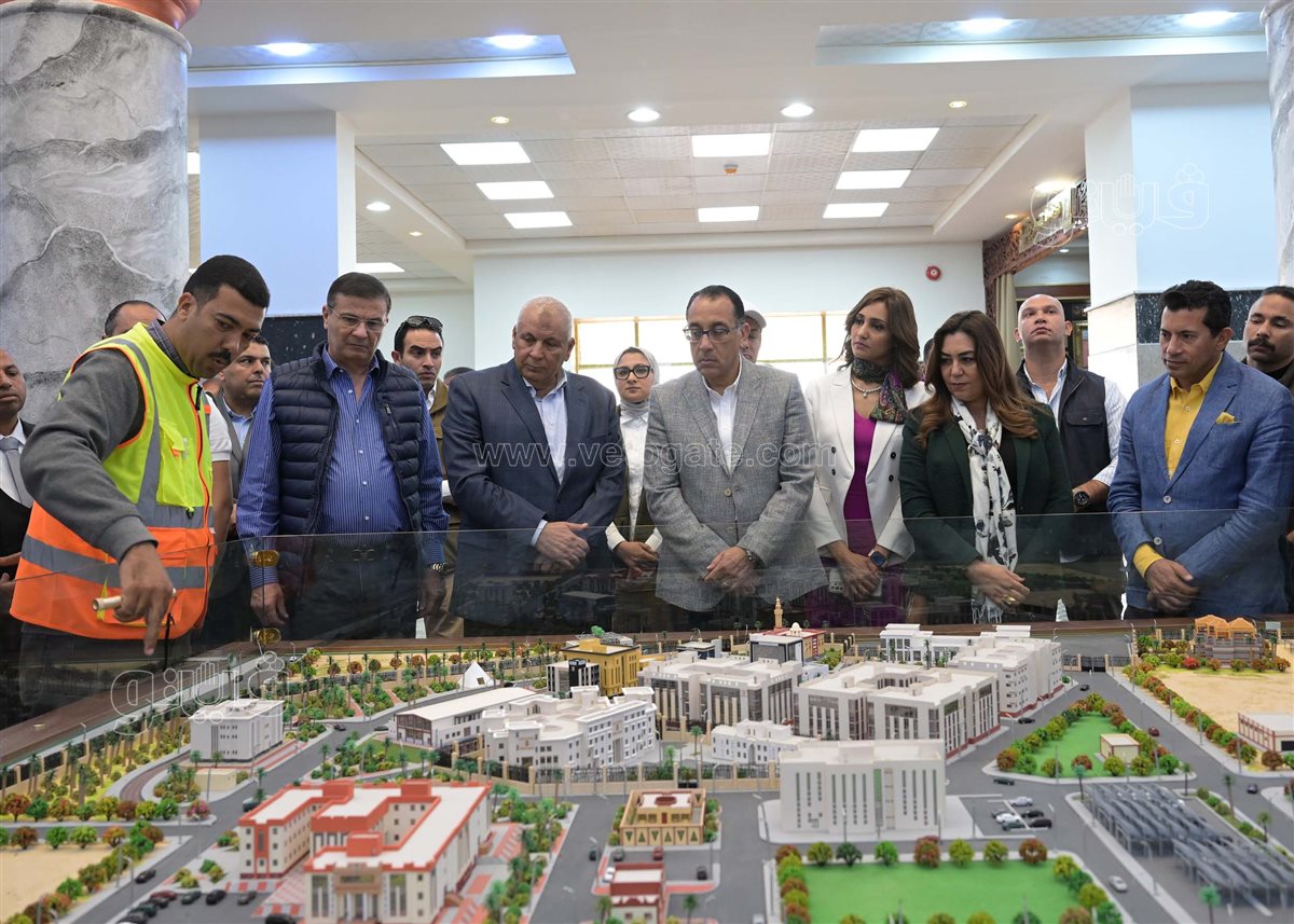 ماكيت العاصمة الادارية الجديدة في الوادي الجديد