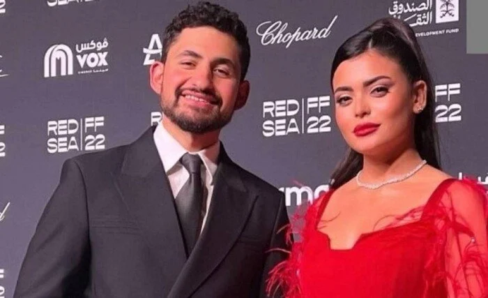 مع أسماء جلال بمهرجان القاهرة السينمائي