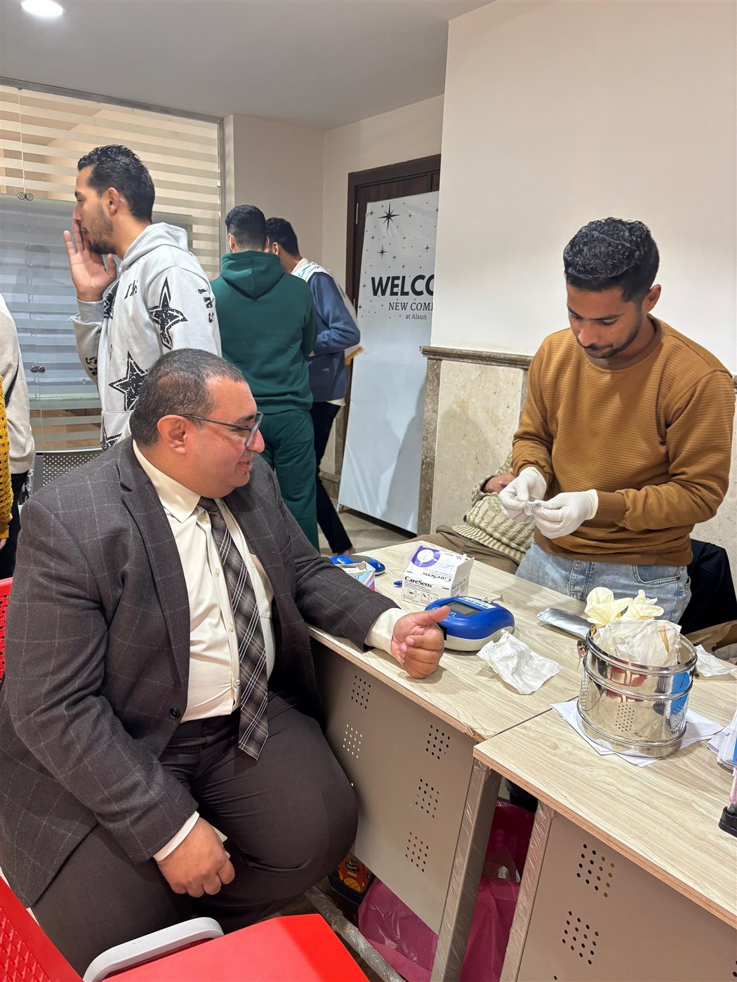 جانب من فعاليات الحملة،فيتو