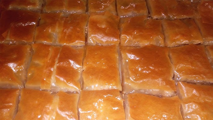 طريقة عمل الجلاش الحلو