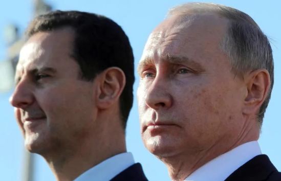 بوتين وبشار، فيتو