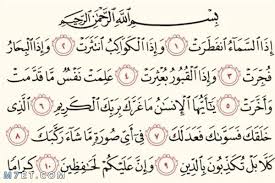 ما هو فضل سورة الانفطار