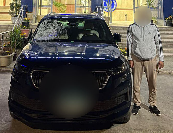 مصرع عامل أسفل عجلات قائد سيارة فى مدينة الشروق