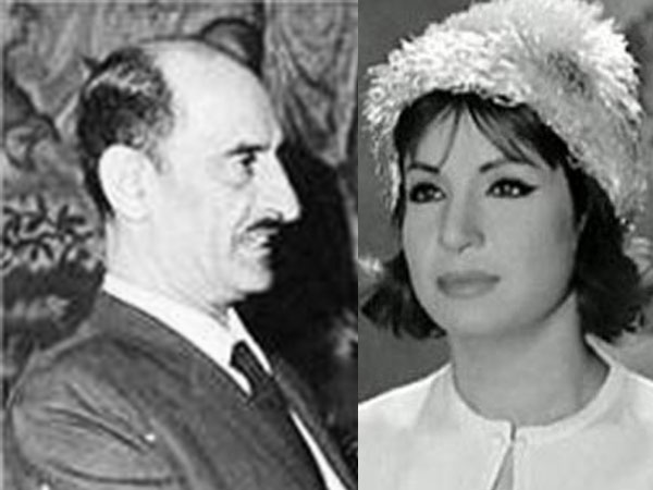 مها صبرى مع الزوج الاخير على شفيق