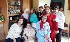 زينب صادة مع صحفيات مجلة صباح الخير