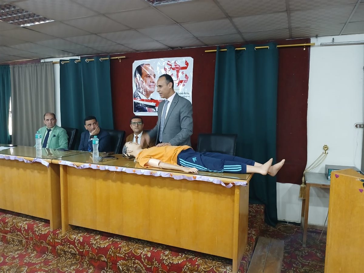 دورة تدريبة عن الاسعتفات الاولية للرياضيين -فيتو