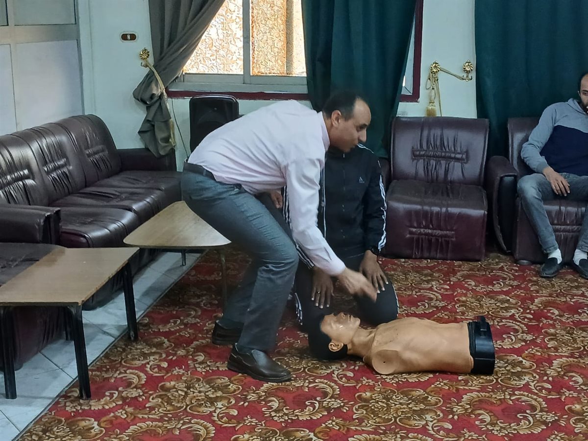 دورة تدريبة عن الاسعتفات الاولية للرياضيين -فيتو