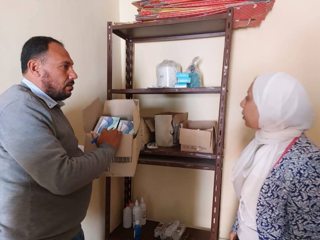 جانب من تفقد الوحدة،فيتو