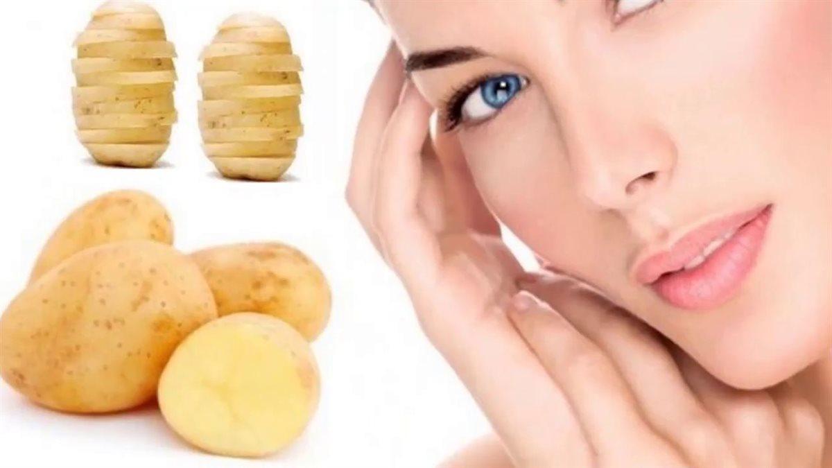 البطاطس للبشرة