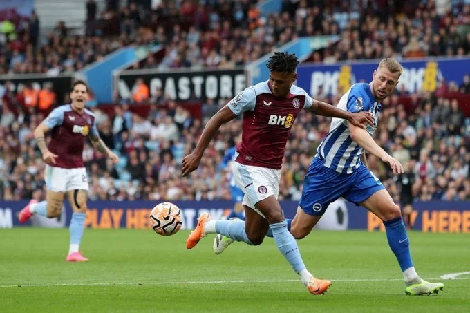 مباراة برايتون وأستون فيلا