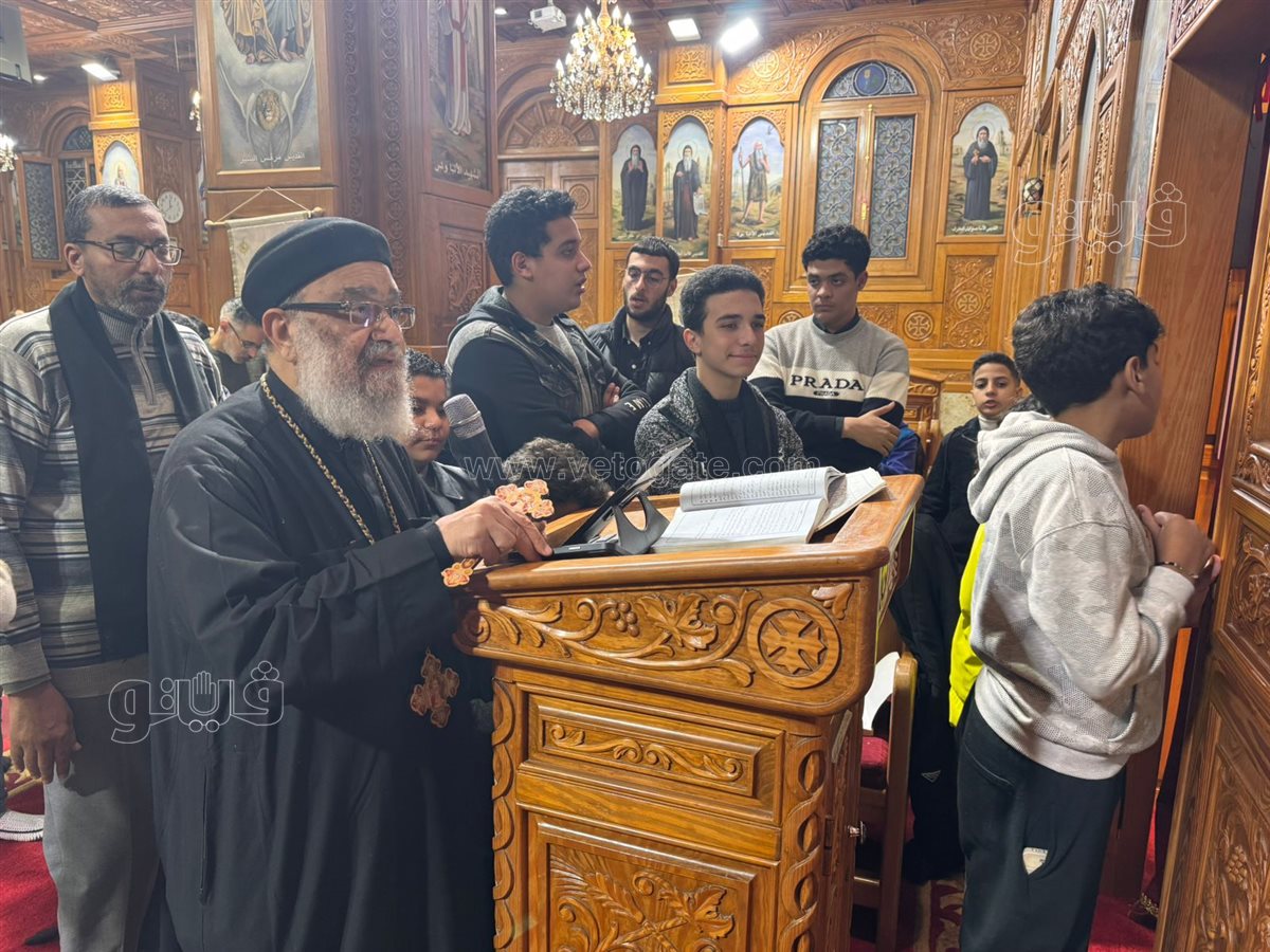 قداس رأس السنة بكنيسة الأنبا بيشوي ببورسعيد، فيتو