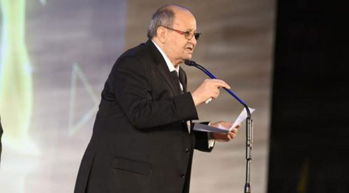 وحيد حامد فى آخر تكريم له بمهرجان القاهرة السينمائى