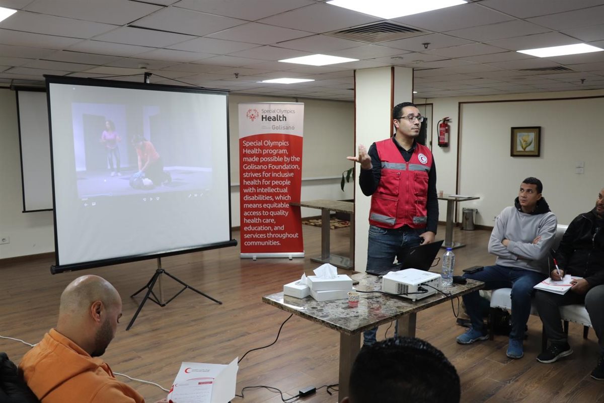 الشباب والرياضة تنظم دورة إسعافات أولية وإنعاش قلبي لمدربي الأولمبياد الخاص&nbsp;